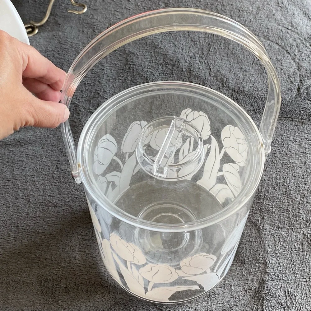 Vintage Tulips Ice Bucket